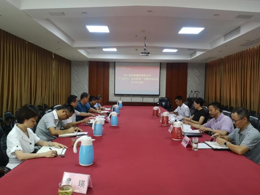 集團(tuán)公司召開“不忘初心、牢記使命”主題教育活動民主生活會